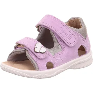 Jungen Mädchen Polly Sandale, Lila/Silber 8500, 19 EU
