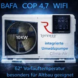 Wärmepumpe Monoblock Rotenso Windmi 10KW BAFA Wifi A+++, 62° Vorlauftemperatur