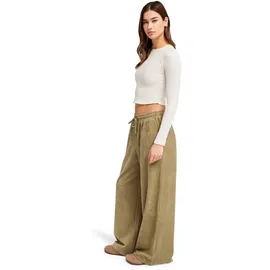 Roxy Lekeitio Knit Cordhose Grün L