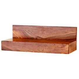 LAKSHMI-indisches-moebelhaus.de Wandregal Kali 50 x 22 cm Braun