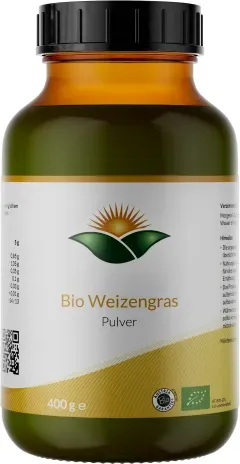 Bio Weizengras Pulver, 400 g