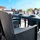 BICA Poltrona 2er Set Lido Gastro Sessel inkl. Sitzkissen, Graphit, Gartensessel, Wetterfest