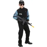W WIDMANN MILANO Party Fashion - Kinderkostüm S.W.A.T. Spezialeinheit, Uniform, Polizei, Faschingskostüme