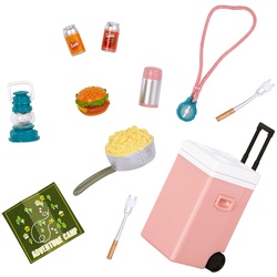 LORI Puppe Jenna mit Camping Accessories