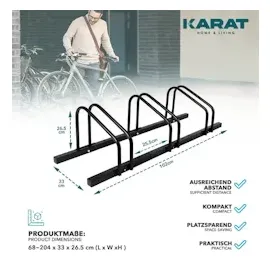 Karat Fahrradständer Linus Schwarz