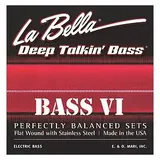 LA BELLA 767-6N Bass VI Nickel Rundwound 026/095