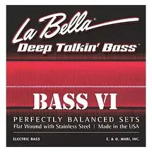 LA BELLA 767-6N Bass VI Nickel Rundwound 026/095