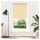 vidaXL Verdunkelungsrollo 111 x 230 cm Beige