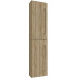 VCM my bath Badschrank VCB 6 914890 eiche 33,0 x 22,0 x 150,0 cm