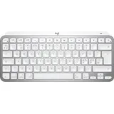 Logitech MX Keys Mini for Business Pale Gray, weiß/grau, LEDs weiß, Logi Bolt, USB/Bluetooth, ND (920-010605)