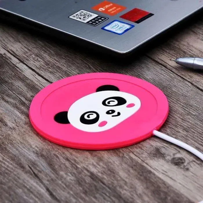 SHOP-STORY - Chauffe Tasse USB - Panda Rose