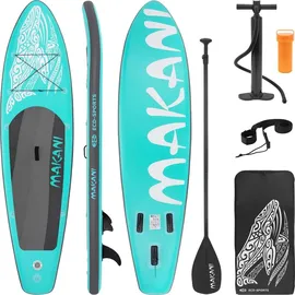 ECD Germany SUP Board Makani 320 x 80 x 15 cm türkis