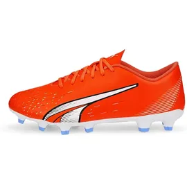 Puma Ultra Play FG/AG Herren Ultra Orange/Puma White/Blue 43