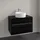 Villeroy & Boch Waschtischunterschrank 2 Auszüge 80 x 54,8 x 50 cm Schwarz
