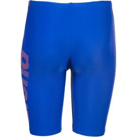 Arena Jammer Jungen Logo Print Neon Blue/Team Orange 152