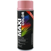 Maxi Color NEW QUALITY Sprühlack Lackspray Glanz 400ml Universelle spray Nitro-zellulose Farbe Sprühlack schnell trocknender Sprühfarbe (RAL 3015 hellrosa glänzend)