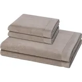 Möve Premium Handtuch-Set (4-teilig) Handtücher Grau