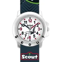 Scout Uhren Jungen Analog Quarz Uhr mit Kunststoffband Armband 1