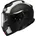 Klapphelm Matt Schwarz/Weiß/Gold M