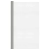vidaXL Maschendrahtzaun 120 x 2000 cm Silber/Edelstahl