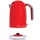 LIVOO Retro Wasserkocher rot