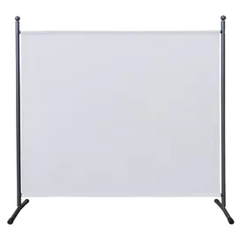 Quick Star Paravent 180 x 178 cm Stoff Raumteiler Stellwand Trennwand Balkon Sichtschutz