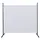 Quick Star Paravent 180 x 178 cm Stoff Raumteiler Stellwand Trennwand Balkon Sichtschutz