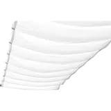 Floracord Peddy Shield Sonnensegel 275 cm x 61 cm Uni Weiß