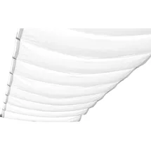 Floracord Peddy Shield Sonnensegel 275 cm x 61 cm Uni Weiß