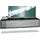 Vladon Lana Lowboard 140 x 29 x 37 cm Schwarz matt/Holzwerkstoff