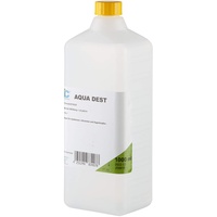 Medicalcorner24 Destilliertes Wasser AQUA DEST, Laborwasser, mikrofiltriertes Wasser, 23 x 1 Liter