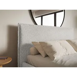 Selsey Softie Slim 160 x 200 cm Hellgrau
