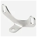 Tubus Schutzblechhalter Edelstahl für Gepäckträger grau