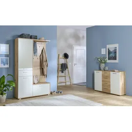 IPERBRIKO Jelsi 210 x 85 x 35 cm artisan eiche (nachbildung)/weiß