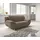TRENDMANUFAKTUR 2-Sitzer TRENDMANUFAKTUR "Rondo II, zeitlos und bequem", braun (tan), B:178cm H:85cm T:94cm, Struktur (100% Polyester), Sofas, wahlweise mit komfortablem Federkern, mit extra breiten Armlehnen