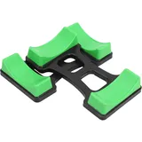 Kleines Hantel -Rack, Hantelständer Verhindern Rolling Hantel Rack 1Pair Hantelhalterungsmatten -Speicher Rahmen Rahmen Ständer Bodenschutzhalter Fitnessausrüstung S Dumbbell Halter für