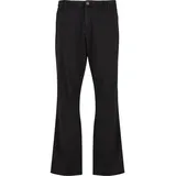 URBAN CLASSICS Chinos in black | Schwarz - 32