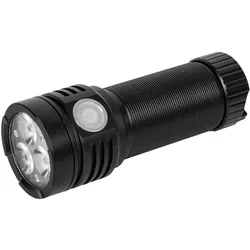 HÜCKMANN LED-Akku-Taschenlampe 10W 80-1.320 lm mit Boost Funktion