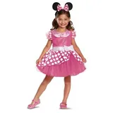 Disney Minnie Mouse Deluxe Kostüm Kleid & Stirnband S5-6