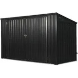 Westmann Mülltonnenbox 5 x 3 131 x 172 x 100 cm grau