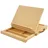 Vinsetto Tischstaffelei 1 St. 33,5L x 26B x 26H cm Natur