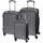 check.in London 2.0 Koffer-Set 3-tlg. carbon/schwarz