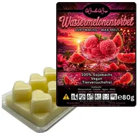 WonderWax Duftwachs WonderWax® Duftwachs 6 Herzen, (Wassermelonensorbet), Duftrichtung: Wassermelonensorbet