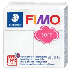 STAEDTLER Modelliermasse FIMO® soft weiß