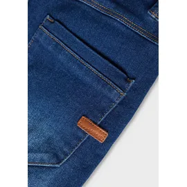 NAME IT Jeansshorts "NKMSILAS SLIM DNM L SHORT", Mädchen, Gr. 104, N-Gr, blau (medium, blau), Denim/Jeans, Obermaterial: 72% Baumwolle, 26% Polyester, 2% Elasthan, unifarben, slim fit kurz, Jeans Jeansshorts, Baumwollmischung, Stretch, Umschlagsaum, Topseller