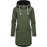 Ragwear Damen Softshellmantel Tinsley Shell Dark Olive Gr. L - L