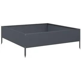 vidaXL Hochbeet 100 x 100 x 33,5 cm Anthrazit
