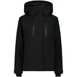 CMP Woman Ski Jacket FIX Hood nero (U901) 38