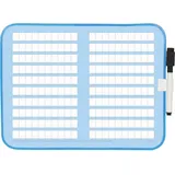 TimeTex Whiteboard mit 2 x 10 Rechenkästchen