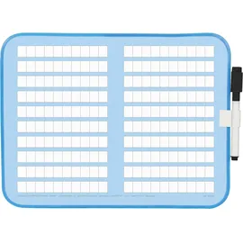 TimeTex Whiteboard mit 2 x 10 Rechenkästchen